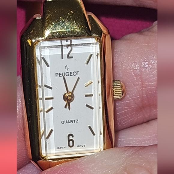 Peugeot Women's Gold Bangle Watch - Picture 4 of 7